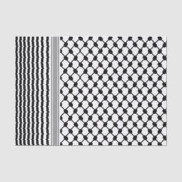 Palestijnse Hatta Keffiyeh Kufiya Folk (2 Patroon) Tissuepapier