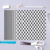 Palestijnse Hatta Keffiyeh Kufiya Folk (2 Patroon) Tissuepapier (Craft)