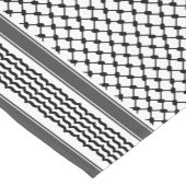 Palestijnse Hatta Keffiyeh Kufiya Folk (3 Patroon) Korte Tafelloper (Hoek)