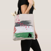 Palestijnse hoop en liefde Canvas tas - Solidarite (Dichtbij)