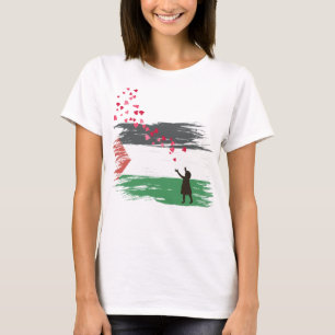 Palestijnse hoop en liefde voor vrouwen t-shirt