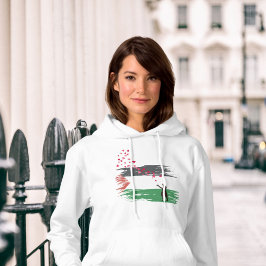 Palestijnse Hope & Love Hooded Sweatshirt voor vro