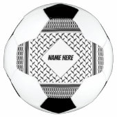 Palestijnse jorraanse kuffiya zwarte en witte shem voetbal (Voorkant)