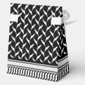 Palestijnse Keffiyeh Bedankdoosjes (Achterkant)