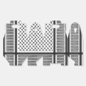 Palestijnse keffiyeh bedankdoosjes (Ongevouwen)