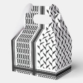 Palestijnse keffiyeh bedankdoosjes (Achterkant)