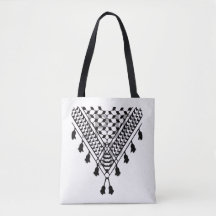 Palestijnse Keffiyeh Boodschappentas