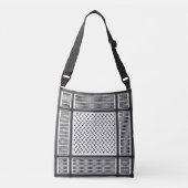 Palestijnse keffiyeh crossbody tas (Voorkant)