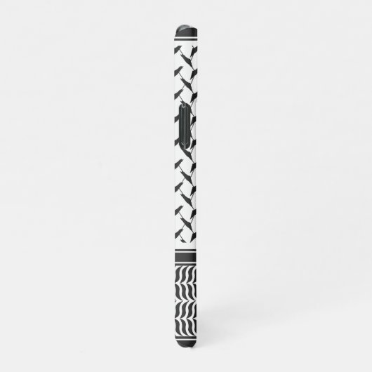 Palestijnse keffiyeh iPhone hoesje (Rechterkant)