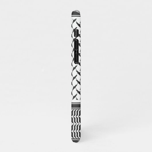 Palestijnse keffiyeh iPhone hoesje (Linkerkant)