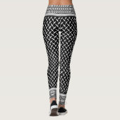 Palestijnse Keffiyeh kaart Leggings (Achterkant)