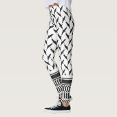 Palestijnse keffiyeh leggings (Links)