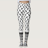 Palestijnse keffiyeh leggings (Voorkant)