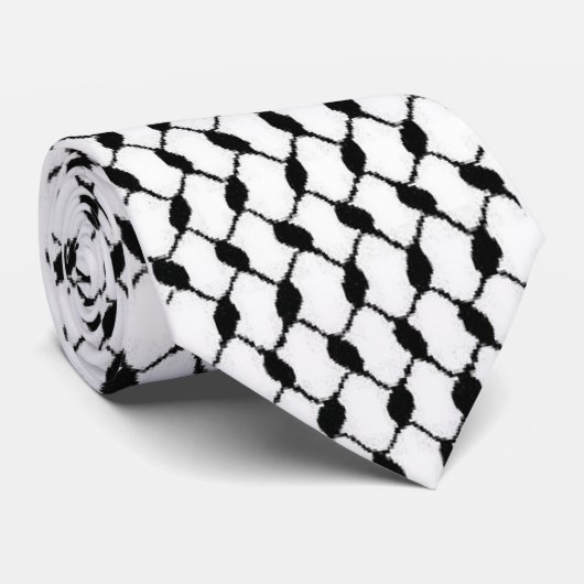 Palestijnse keffiyeh-Stropdas Stropdas (Opgerold)
