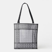 Palestijnse keffiyeh tote bag (Achterkant)