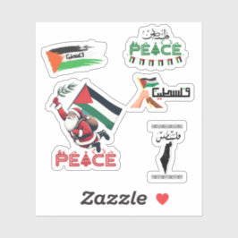 palestijnse kerst stickers