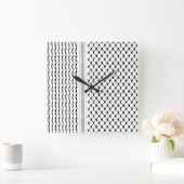 Palestijnse Koeweitse Acrylwandklok Vierkante Klok (Huis)