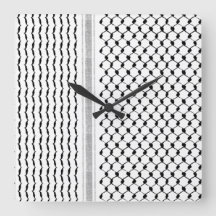  Palestijnse Koeweitse Acrylwandklok