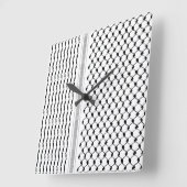 Palestijnse Koeweitse Acrylwandklok Vierkante Klok (Hoek)