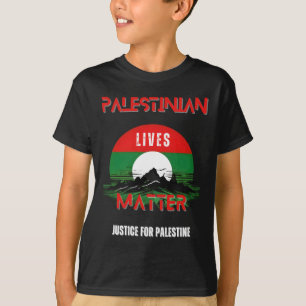palestijnse levens-sticker voor gerechtigheid voor t-shirt