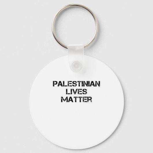 Palestijnse levens stoppen met genocide in Palesti Sleutelhanger (Voorkant)