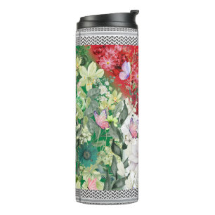Palestijnse mok met bloemkaart