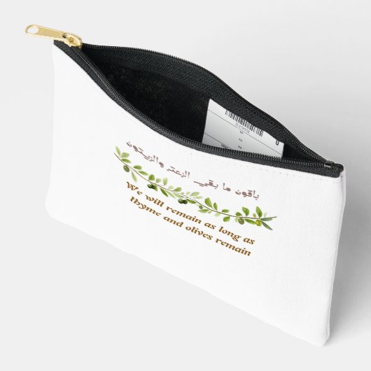 Palestijnse Olijftak Etui (Open)