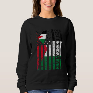 Palestijnse Opa Palestina VS Amerikaanse Vader Trui