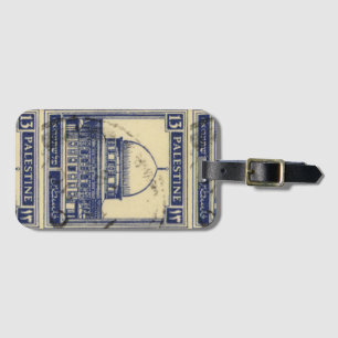 Palestijnse oude stempel 1920_ Palestijnse folklor Bagagelabel