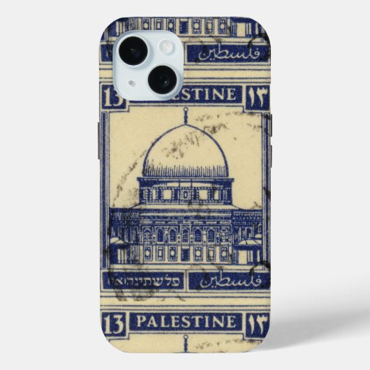 Palestijnse oude stempel 1920_ Palestijnse folklor Case-Mate iPhone Case (Achterkant)