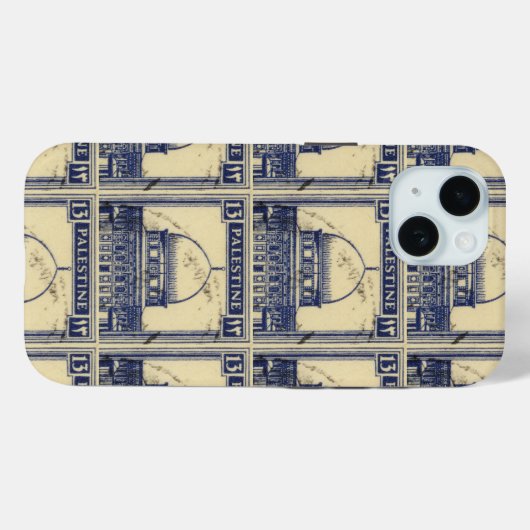 Palestijnse oude stempel 1920_ Palestijnse folklor Case-Mate iPhone Case (Achterkant (horizontaal))
