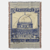 Palestijnse oude stempel 1920_ Palestijnse folklor Deken (Voorkant Verticaal)