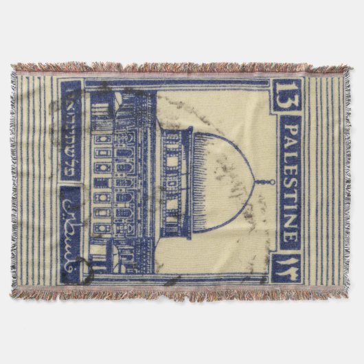 Palestijnse oude stempel 1920_ Palestijnse folklor Deken (Voorkant)