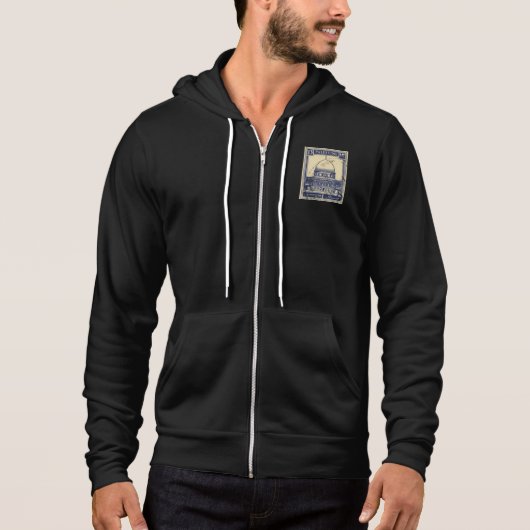 Palestijnse oude stempel 1920_ Palestijnse folklor Hoodie (Voorkant)