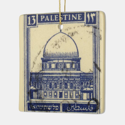 Palestijnse oude stempel 1920_ Palestijnse folklor Keramisch Ornament (Links)