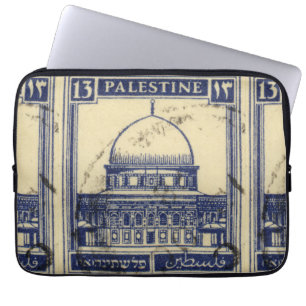 Palestijnse oude stempel 1920_ Palestijnse folklor Laptop Sleeve
