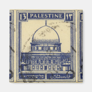 Palestijnse oude stempel 1920_ Palestijnse folklor Magneet