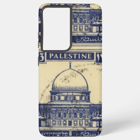 Palestijnse oude stempel 1920_ Palestijnse folklor Samsung Galaxy Hoesje (Achterkant)