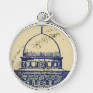 Palestijnse oude stempel 1920_ Palestijnse folklor Sleutelhanger