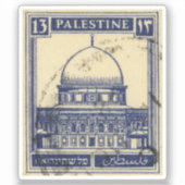 Palestijnse oude stempel 1920_ Palestijnse folklor Sticker (Voorkant)