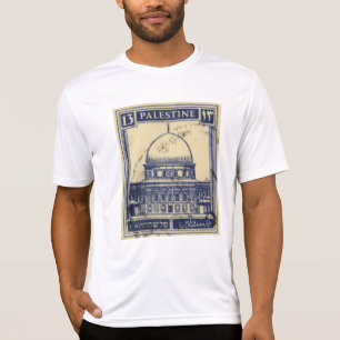 Palestijnse oude stempel 1920_ Palestijnse folklor T-shirt