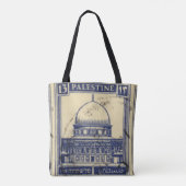 Palestijnse oude stempel 1920_ Palestijnse folklor Tote Bag (Achterkant)