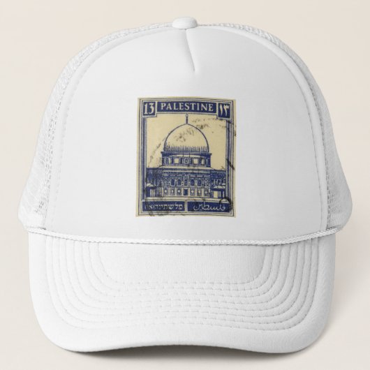 Palestijnse oude stempel 1920_ Palestijnse folklor Trucker Pet (Voorkant)