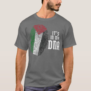 Palestijnse Pride DNA-vlag van Palestina T-shirt