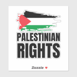 PALESTIJNSE RECHTEN ZIJN BELANGRIJK STICKER