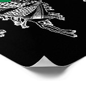 Palestijnse sjaal, Palestijnse vlag Poster (Hoek)