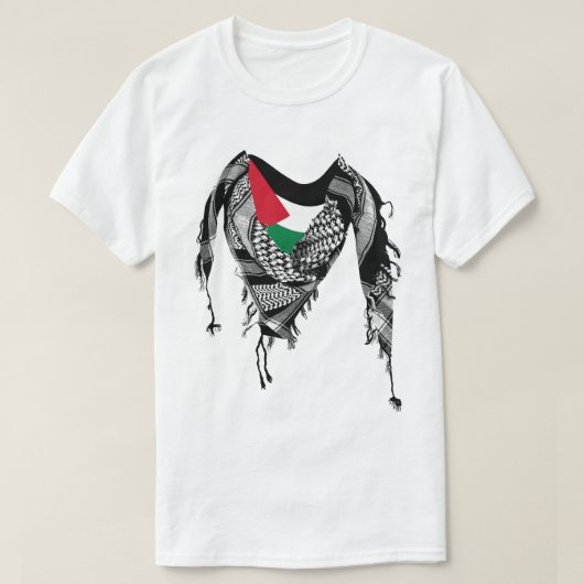 Palestijnse sjaal, Palestijnse vlag T-shirt (Design voorkant)