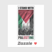 Palestijnse soldaat sticker (Vel)