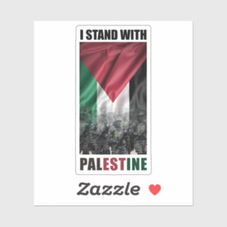 Palestijnse soldaat sticker