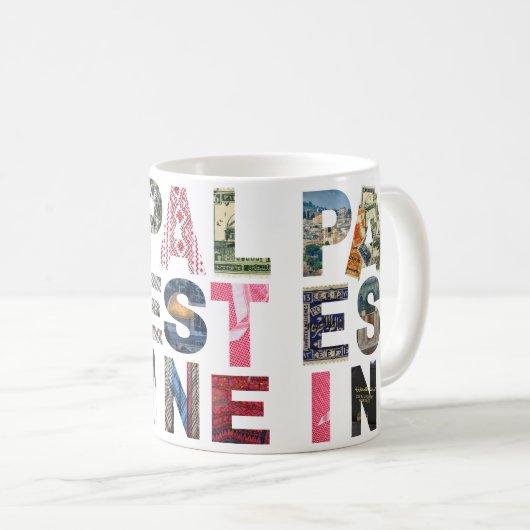 Palestijnse solidariteit koffiemok (Voorkant rechts)